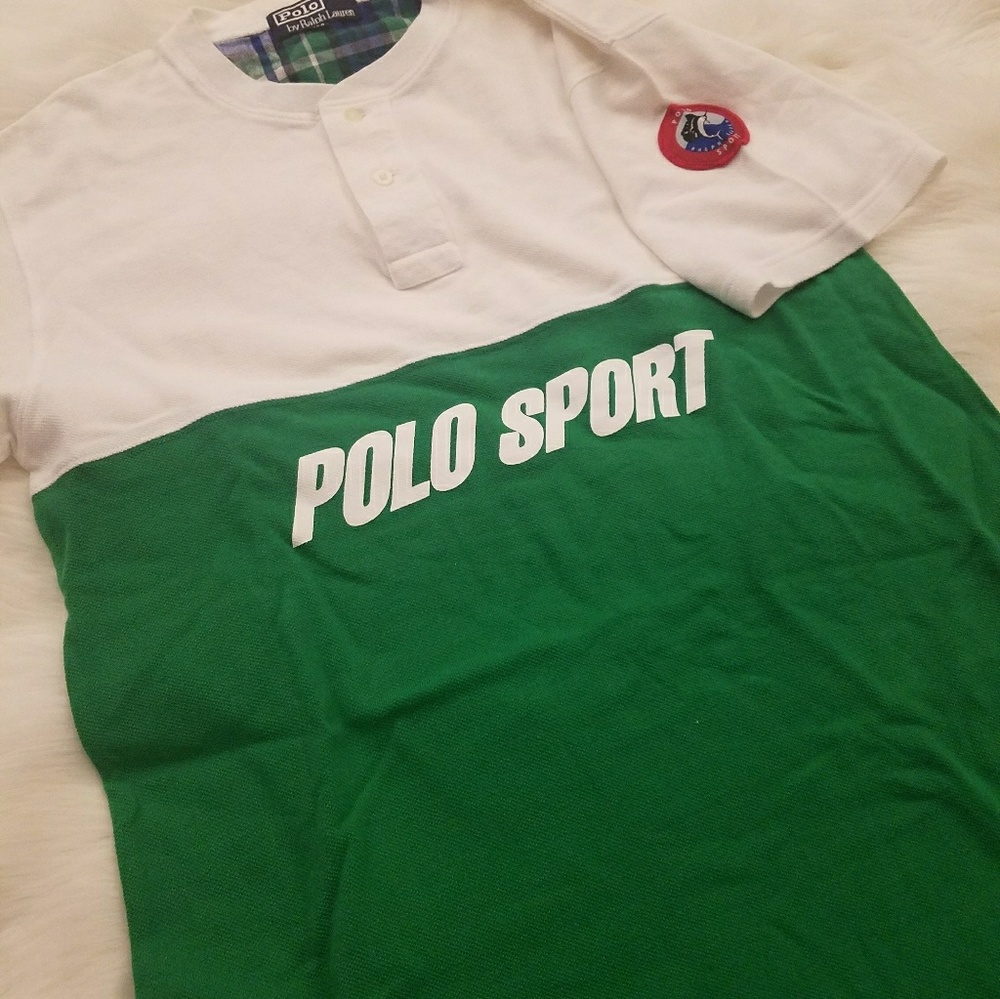 Ralph Lauren vintage Polo Sport Henley - Picture 4 of 5